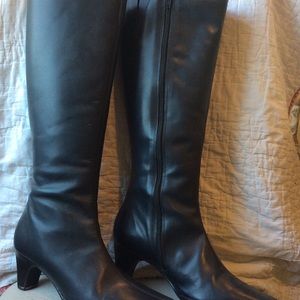 Black Heeled Boots